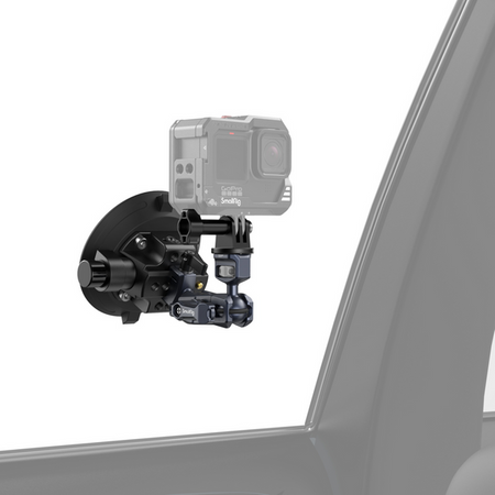 SmallRig 4236 4" Camera Mount Kit with Suction Cup (for shots from a vehicle)