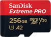 Karta SanDisk Extreme PRO microSDXC 256GB 200/140 MB/s A2 C10 V30 UHS-I U3