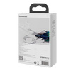 Baseus Superior Data USB fast charging cable for M+L+C 3.5A 0.5M(White)