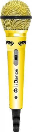 iDance Microphone CLM10 - gold wired microphone