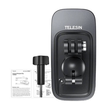 Telesin GP-JFM-009 | Backpack Mount strap attachment for sports cameras + magnet
