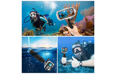 Puluz PU868B | uchwyt wypornościowy do kamer sportowych i telefonów