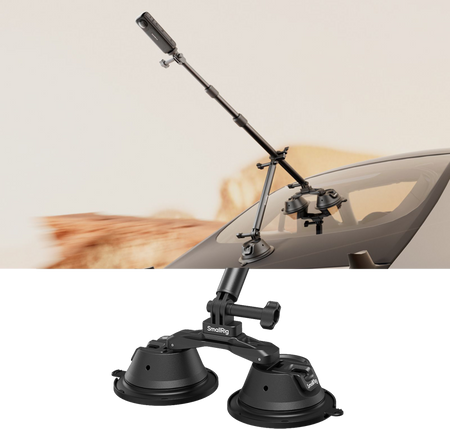 SmallRig 4380 | Car holder set with three suction cups