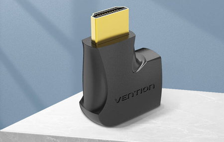 Vention AIOB0 HDMI Angle Adapter, 4K 60Hz (Black)