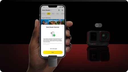 Insta360 Ace/Ace Pro Quick Reader - Reader, adapter