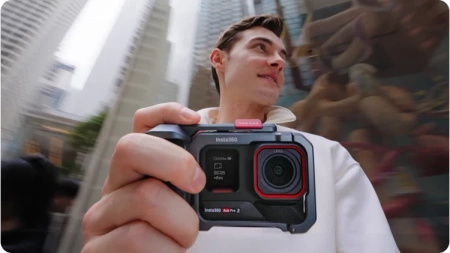 Insta360 Ace Pro 2/Ace Pro Xplorer Grip Kit (Dark Gray) | Uchwyt fotograficzny do kamery