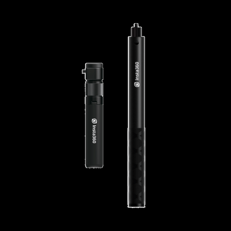 Insta360 Bullet Time Selfie Stick with a 360° rotator and a tripod
