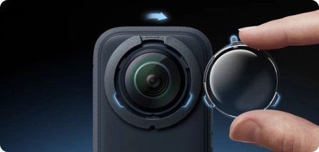 Insta360 X3 Standard Removable Lens Guards | original, removable lens covers