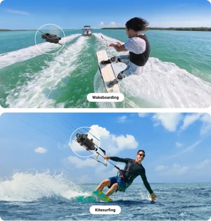 Insta360 X4 Air Water Sports Tow Rope Mount | Sepcjalistycze mocowanie do liny do sportów wodnych