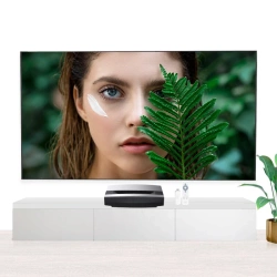 XGIMI AURA + XGIMI TV Stick 4K + Screen ALR 100" | 4K laser projector with built-in Harman/Kardon soundbar + Google TV