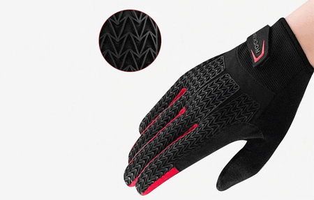 Rockbros cycling gloves size: L S169-1BR (black and red)