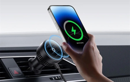 Baseus MagPro 15W | Uchwyt samochodowy z ładowaniem bezprzewodowym MagSafe