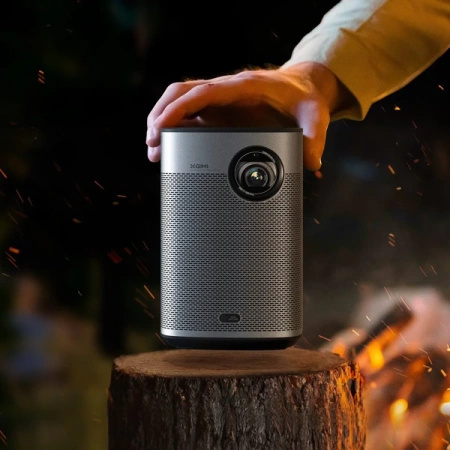 XGIMI Halo+ GTV (New) | ultra-mobile LED projector with built-in battery | the latest version with Google TV system, new remote control and full Netflix certification