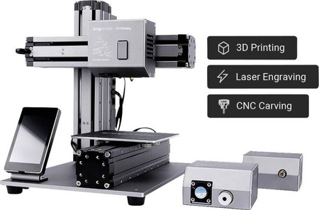 Drukarka wielofunkcyjna Snapmaker 3 w 1 - drukarka 3D, laser i frezarka CNC w jednym!