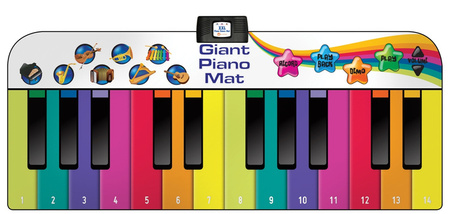 Giant Piano Mat XXL 180cm | dodatkowe utwory w komplecie!