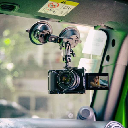SmallRig 3566 Suction Cup Portable Dual with Camera Mount SC-2K