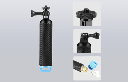 Puluz PU868B | uchwyt wypornościowy do kamer sportowych i telefonów