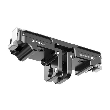 PULUZ PU972B | aluminiowy uchwyt z szybkozłączką do kamer Insta360 GO 3 / GO 3S