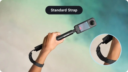 Insta360 Selfie Stick Wrist Strap | opaski na nadgarstek z śrubą 1/4 cala