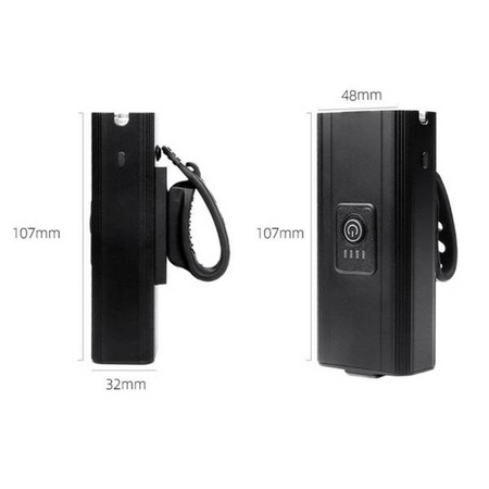 Superfire GT-R3 bicycle flashlight, 600lm, USB