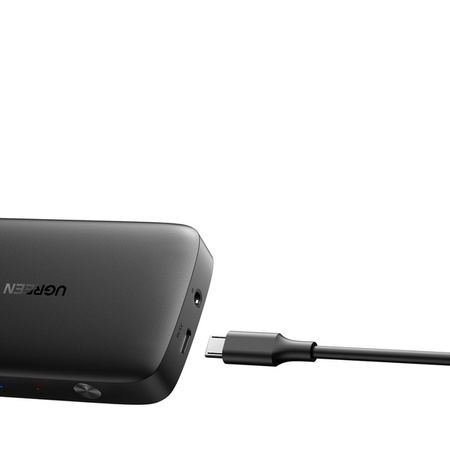 Przełącznik Switch UGREEN CM332 3w1 HDMI 1.4 4K 30 Hz (czarny)