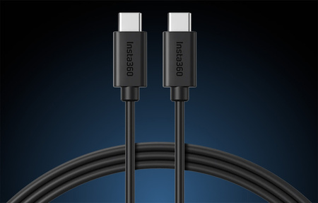 Insta360 Type-C cable | oryginalny kabel USB-C do transmisji i ładowania