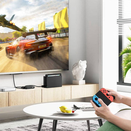 Przełącznik Switch UGREEN CM332 3w1 HDMI 1.4 4K 30 Hz (czarny)