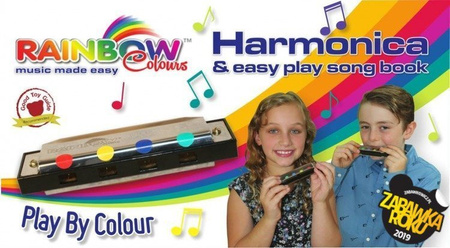 Harmonica - 4-otworowa harmonijka dla dzieci