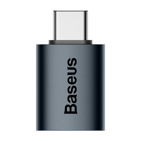 Baseus Ingenuity - adapter USB-C do USB-A, OTG (niebieski)