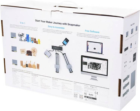 Snapmaker 3 in 1 multifunction printer - 3D printer, laser and CNC milling machine in one!