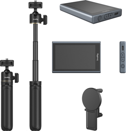 SmallRig 4851 | Wireless Video Monitor for Phone (Vlog Kit) | Statyw z bezprzewodowym monitorem do telefonu (Zestaw Vlog)