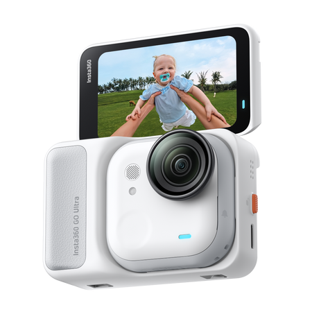 Insta360 GO Ultra Creator Bundle | Zestaw z kamerą sportową | 4K | 53g | Arctic White
