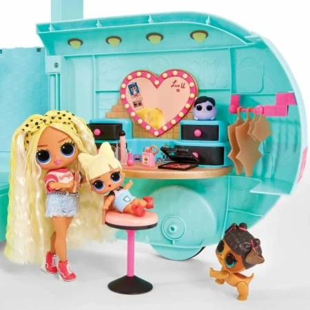 LOL Surprise OMG GLAM N' GO CAMPER 4in1 - fashionable camper for dolls