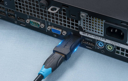 Vention HDMI Adapter, HDMI Female to Display Port Male, 4K@30Hz (Black)