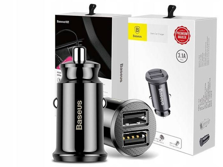 Baseus car charger | 3.1A | 2xUSB | 5V
