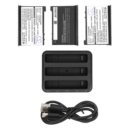 Cameron Sino DF-NTX364UH | Charger for Insta360 X4 batteries