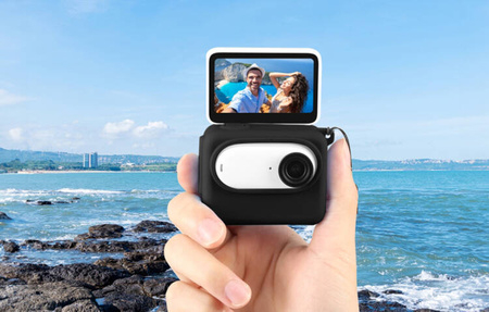 Puluz Insta360 GO 3 silicone protective case with lens cover