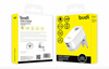 Budi network charger with timer function, 2xUSB-A, 12W, 2.4A (white)
