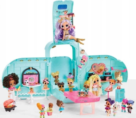 LOL Surprise OMG GLAM N' GO CAMPER 4in1 - fashionable camper for dolls