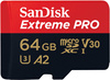 Karta SanDisk Extreme PRO microSDXC 64GB 200/90 MB/s A2 C10 V30 UHS-I U3