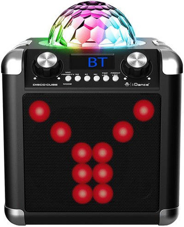 iDance Party Cube BC100L - 50W Bluetooth speaker + wireless remote control and microphone