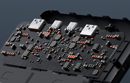 Powerbank Baseus Blade 20000mAh, 2xUSB, 2xUSB-C + kabel USB-C 100W (czarny)