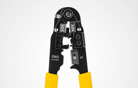 Deli Tools EDL381008 Ethernet connector crimping pliers