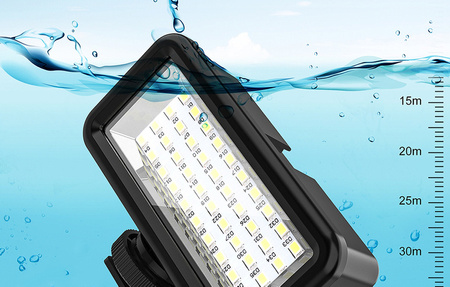 PULUZ PU631B - wodoodporna lampka do nurkowania do kamer sportowych