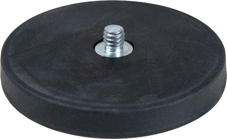 Kupo KS-366 Rubber coated magnet with 1/4"-20 Male thread | Uchwyt Magnetyczny pokryty gumą z gwintem zewnętrznym 1/4"