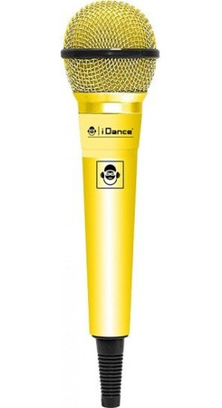 iDance Microphone CLM10 - gold wired microphone