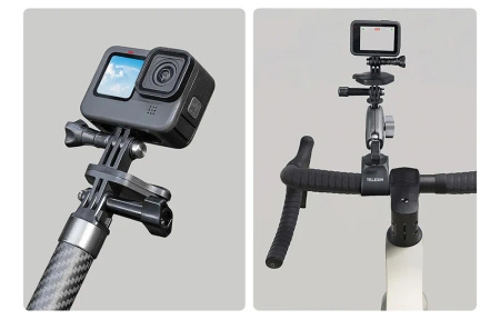 Magnetyczny zestaw szybkiego montażu do kamer sportowych Telesin