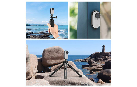 Puluz PU873B | Magnetic holder with 1/4" thread for Insta360 GO 3 and GO 3s cameras
