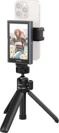 SmallRig 4851 | Wireless Video Monitor for Phone (Vlog Kit) | Statyw z bezprzewodowym monitorem do telefonu (Zestaw Vlog)