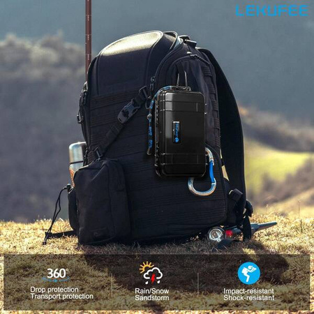 LEKUFEE Waterproof Hard Case for Insta360 X4, X3 ONE X2 and Accessories